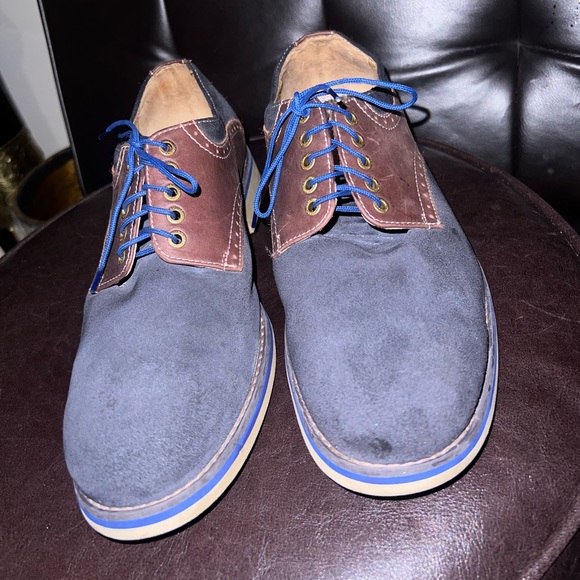 Johnston & Murphy suede leather saddle oxfords size 9.5 - Picture 6 of 10